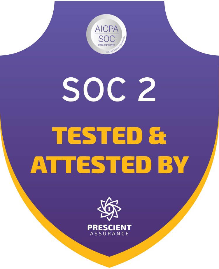 SOC 2 Type II certification badge